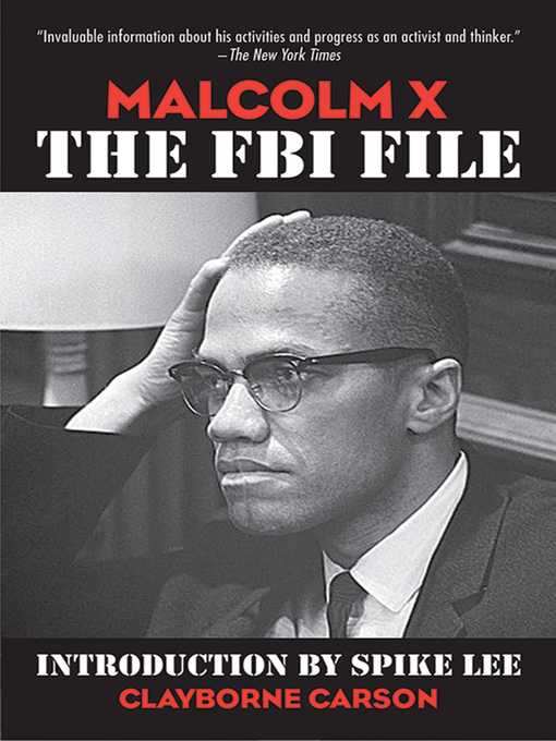 Title details for Malcolm X by Clayborne Carson - Wait list